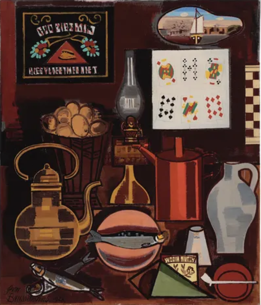 Jean Brusselmans: Ode aan het heldhaftige bestaan van de kunstenaar at Gallery Sofie Van de Velde in Antwerp