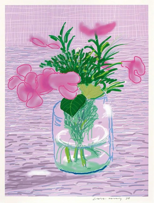 David Hockney Work Heads to Auction