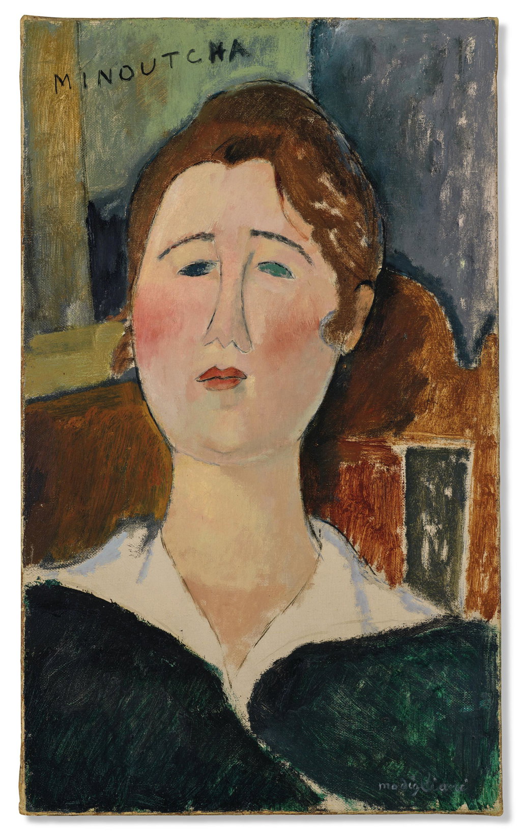Minoutcha by Amedeo Modigliani sold for $6.97m. Image courtesy of Christie's