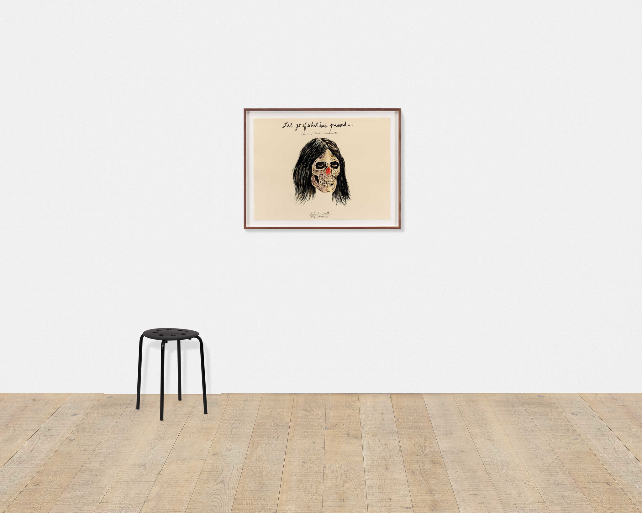 Let go of what has passed.  scale image