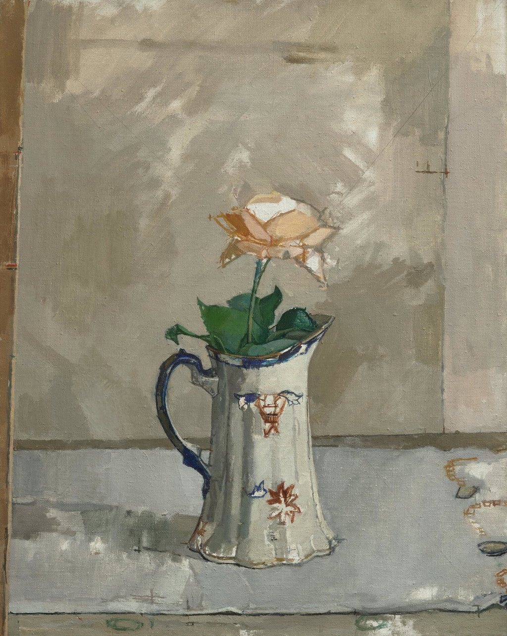 Still Life with Rose and Pitcher. Image courtesy of Christie's