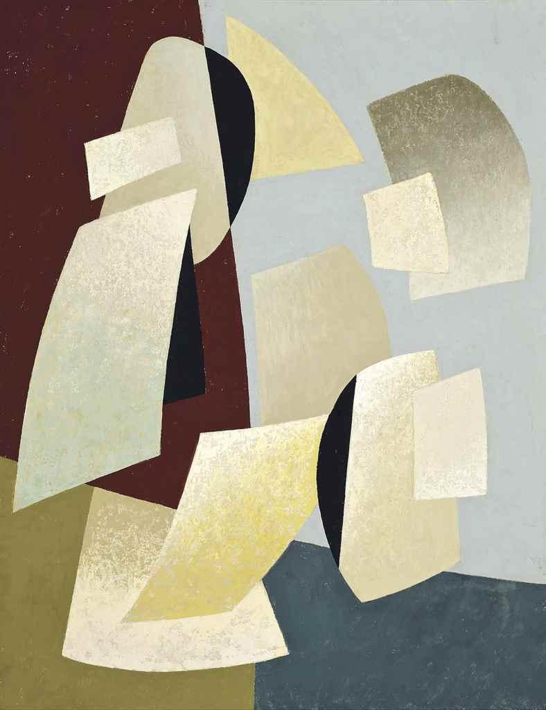 The Fugue (1953). Sold for $32,200 in 2016. Image courtesy of Christie's