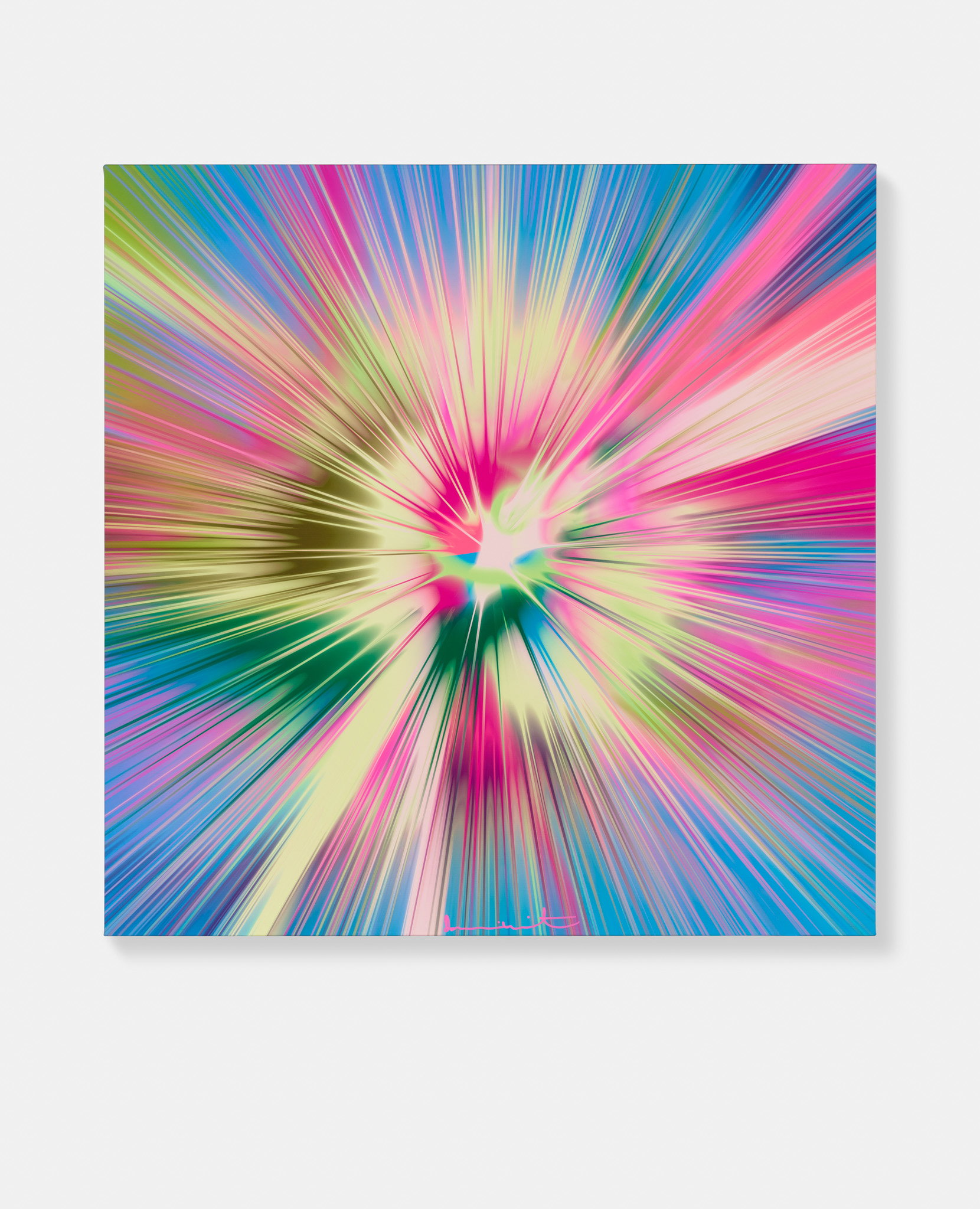 Beautiful, Almost Undiminished, Entirely Unintelligible, Only Certain, Wholly Unreal, Natural And Perfect Tourbillon Painting image #1 main image