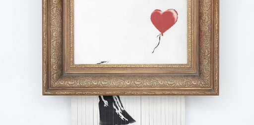 The wild story of Banksy’s record-breaking shredded artwork Love is in the Bin