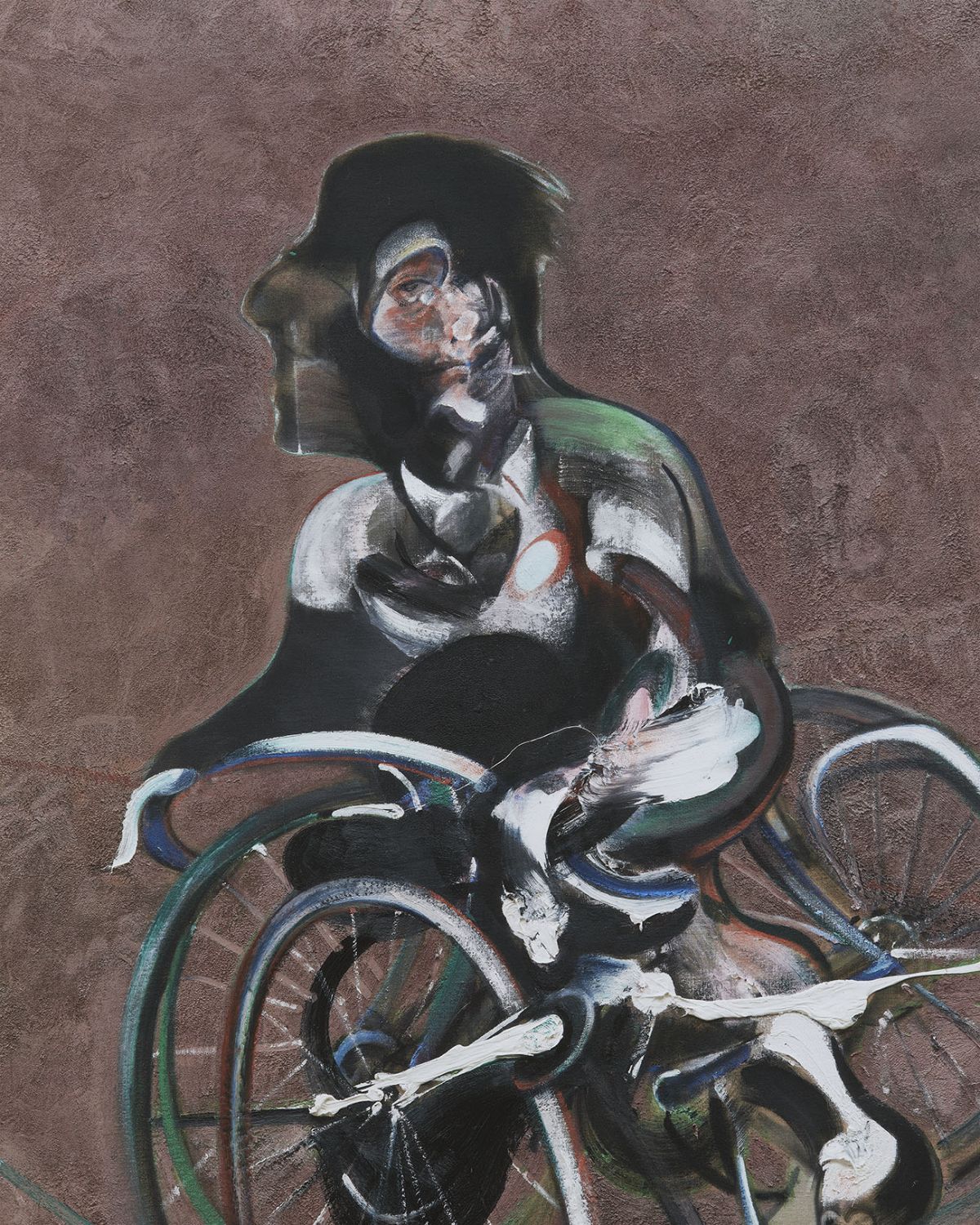 Portrait of George Dyer Riding a Bicycle (Small) image #2