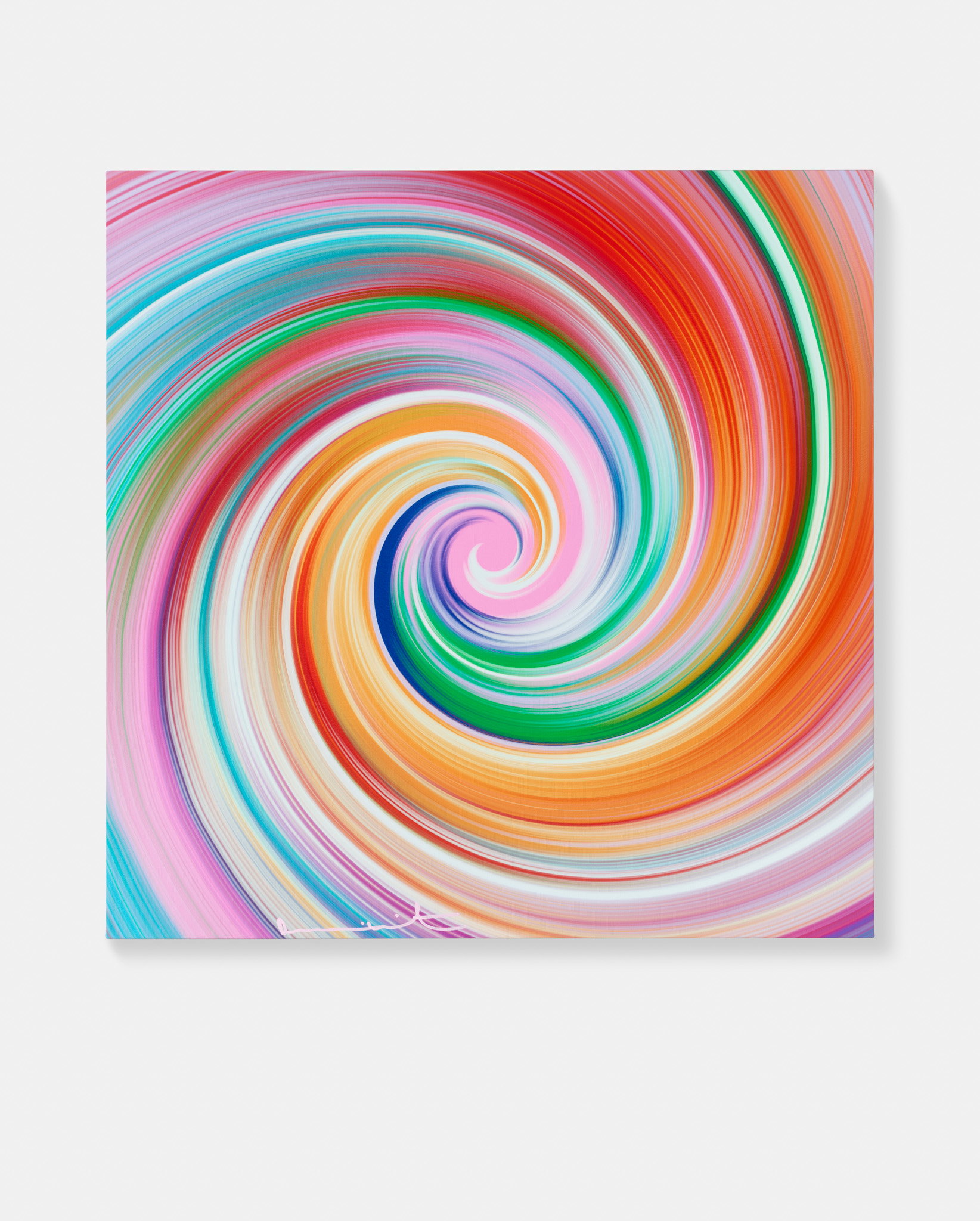 Beautiful, Quite Inauspicious, Well Assured, Full But Stormy-Sounding, Rapid And Direct Whirlwind Painting image #1 main image