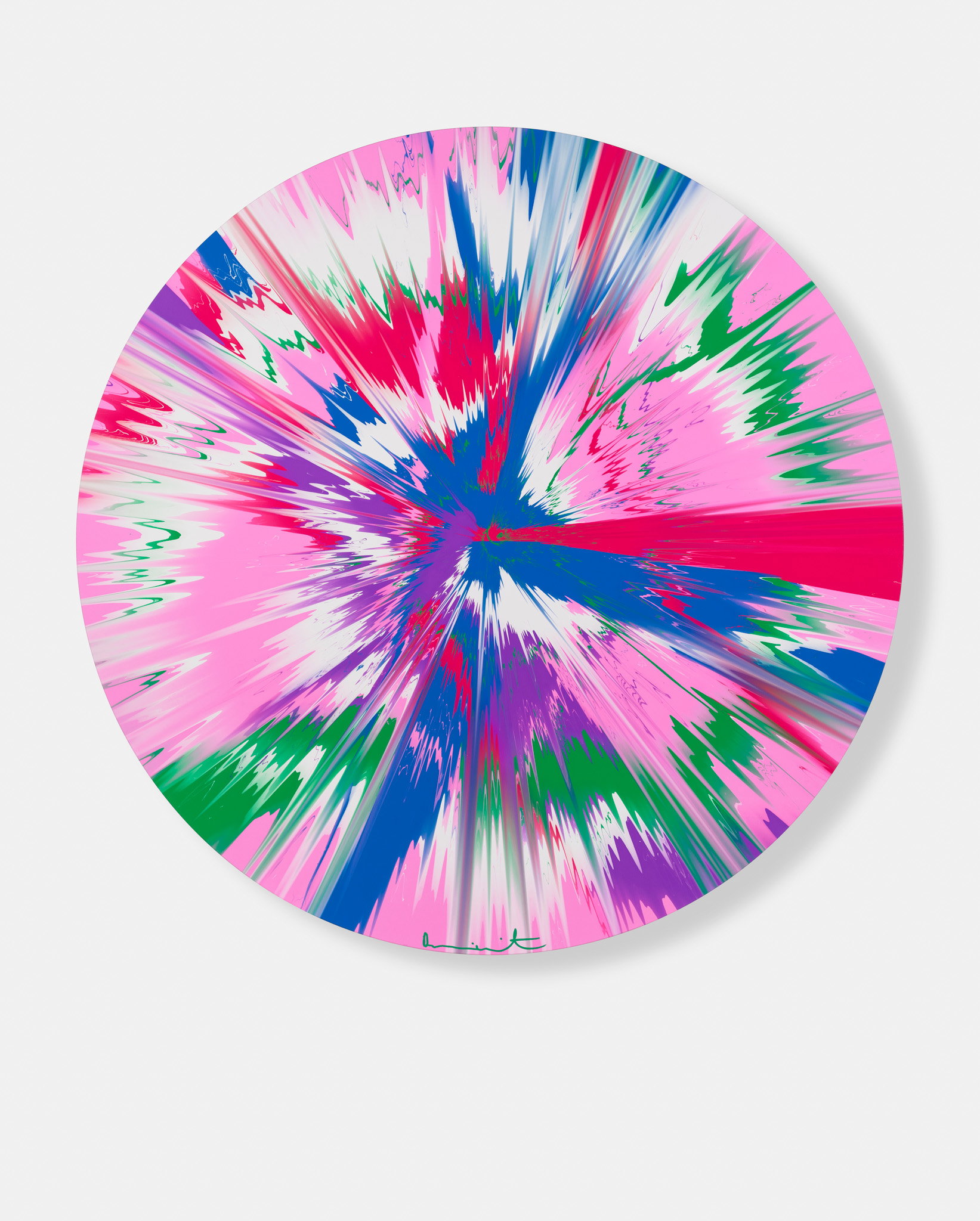 Beautiful, Quite Uncontrollable, Singularly Happy, Strange To The First Vapor Painting image #1 main image