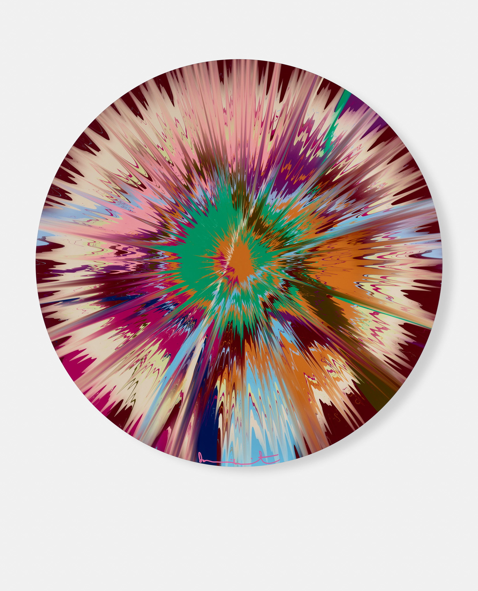 Beautiful, Purely Figurative, Wholly Spontaneous, Enkindled And Enthusiastic Vapor Painting image #1 main image