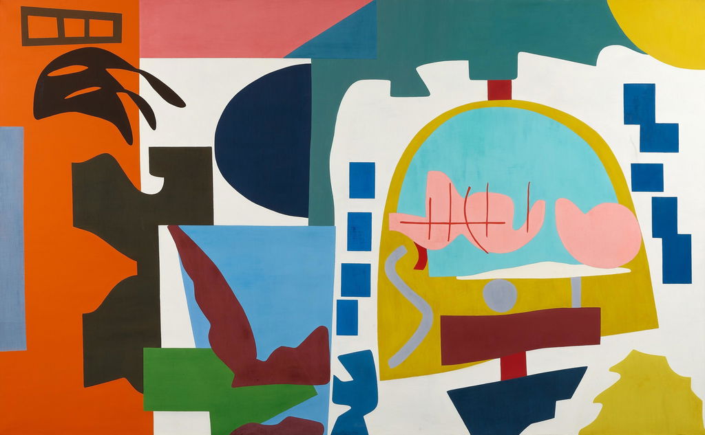 The Basilica by Shirley Jaffe sold for $375,800.
Image courtesy of Artcurial