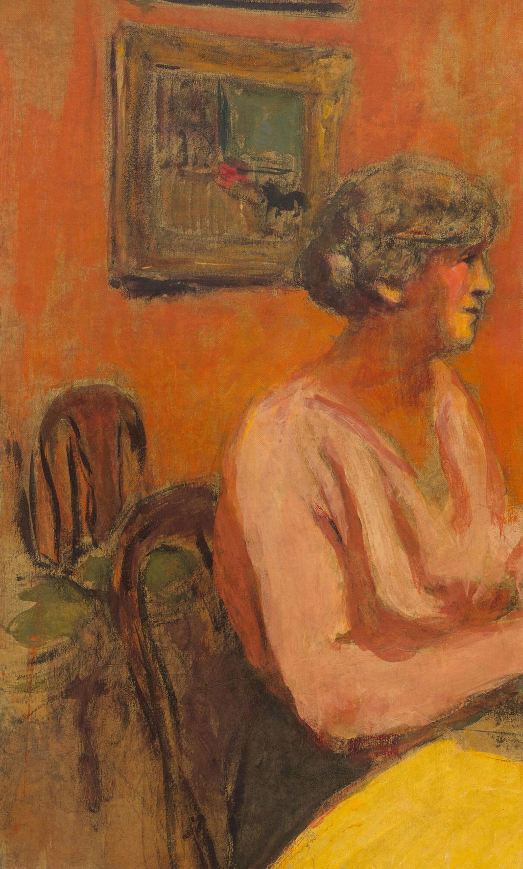 Lucie Hessel dans la salle à manger rue de Naples. Image courtesy of Christie's Online