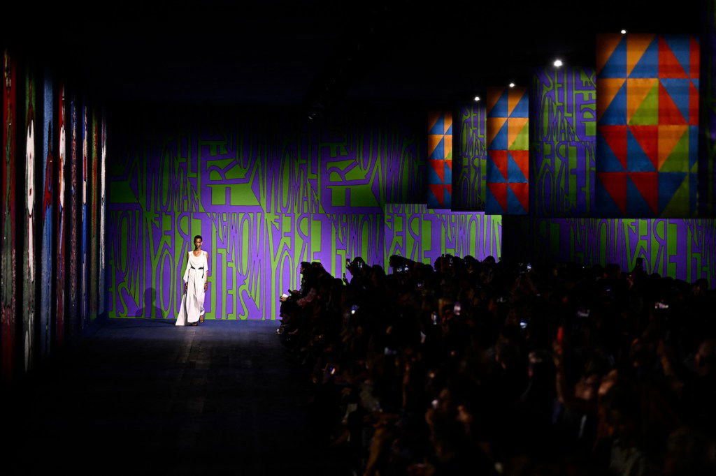 Dior Pays Homage to Faith Ringgold During Runway Show at Paris’s Musée Rodin