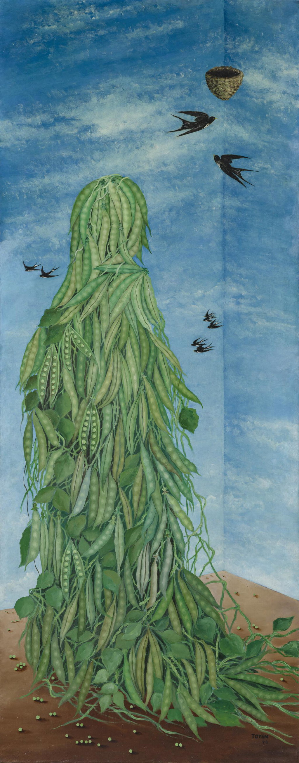 Le devenir de la liberté by Toyen sold for $4.96m. Image courtesy of Christie's