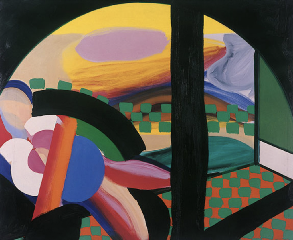 Howard Hodgkin, Mrs Acton in Delhi (1967-71). 