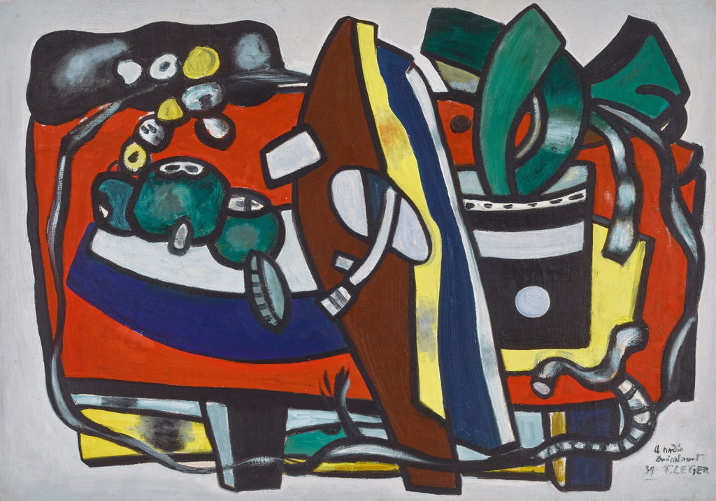 Composition à la plante verte, premier état. Image courtesy of Sotheby's