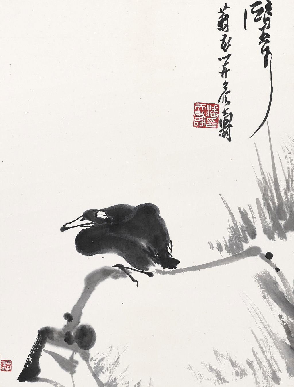 Bird on the Rock. Image courtesy of Christie's