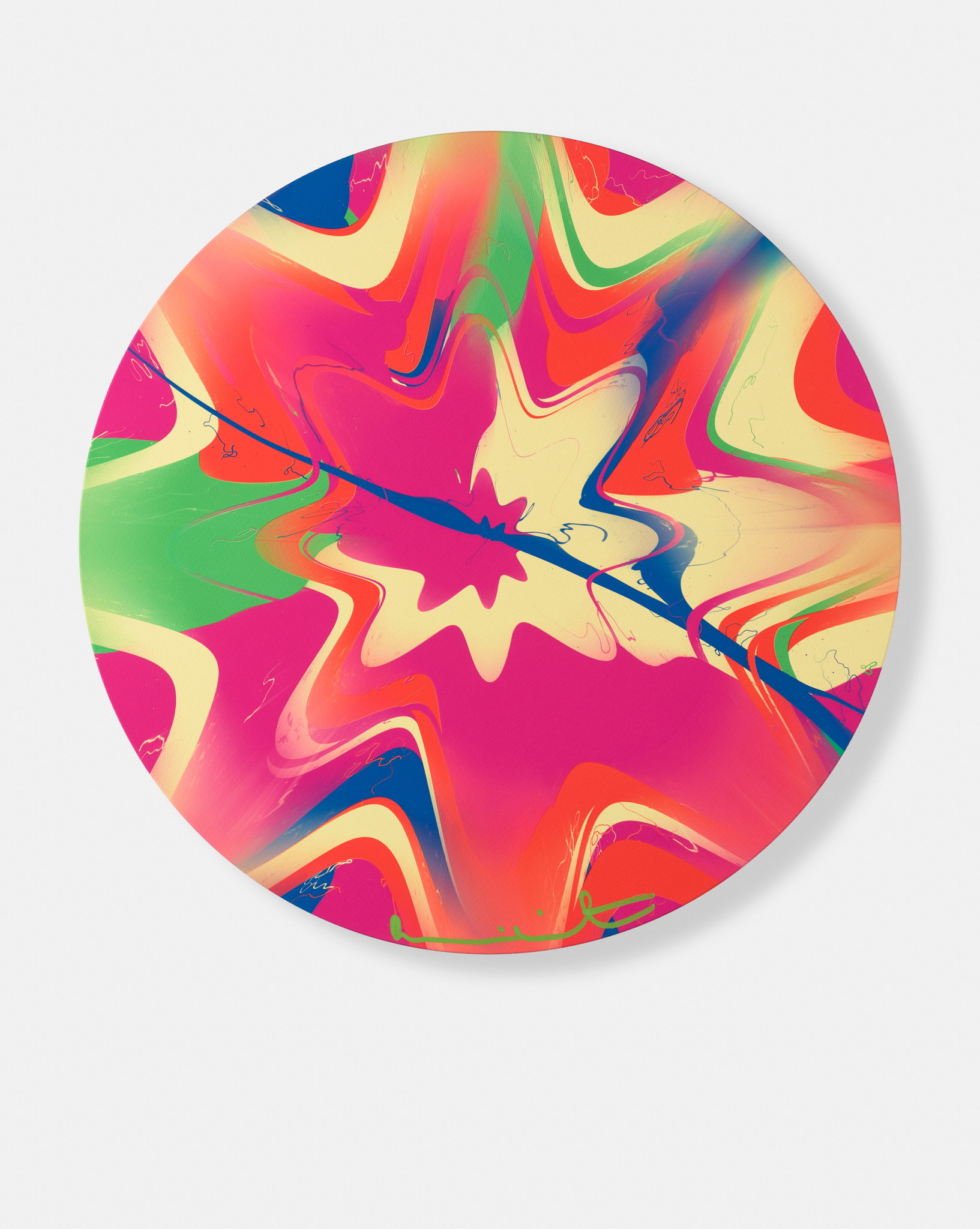 Beautiful, Less Serene But Marvellously Exciting Aura Painting image #1 main image
