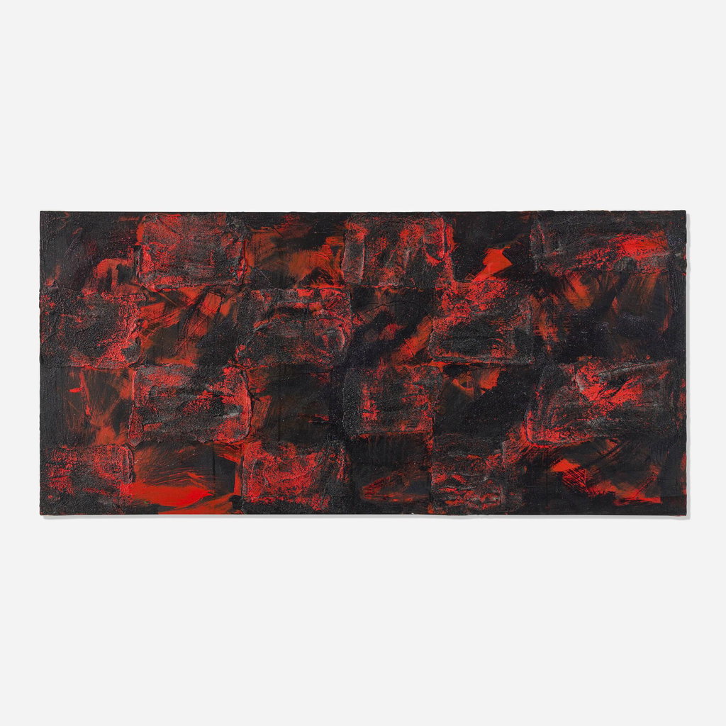 An Ode to the Sons of the Great Migration: Emmett Till and Tamir Rice by Ryan Cosbert sold for $5,120 (5020% above estimate). Image courtesy of Rago
