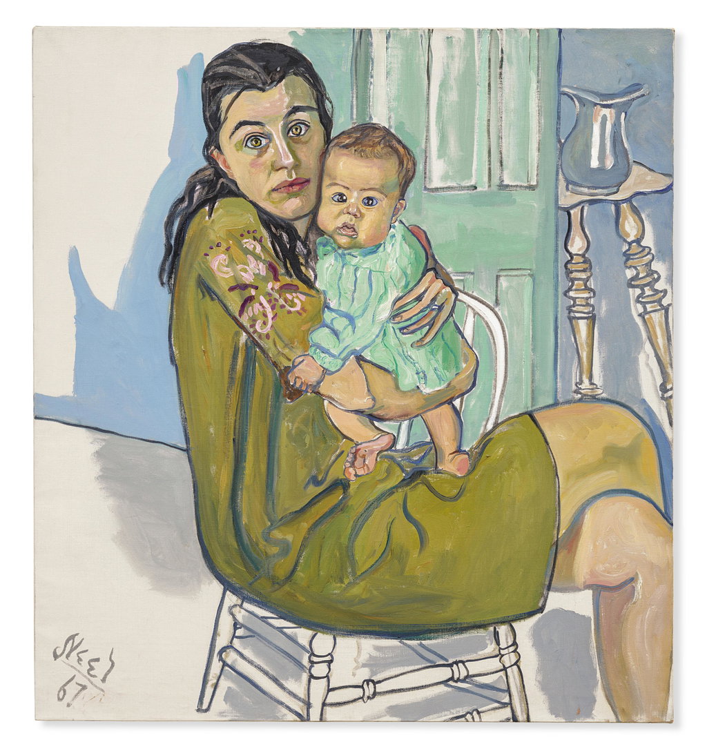 Mother and Child (Nancy and Olivia). Image courtesy of Christie's
