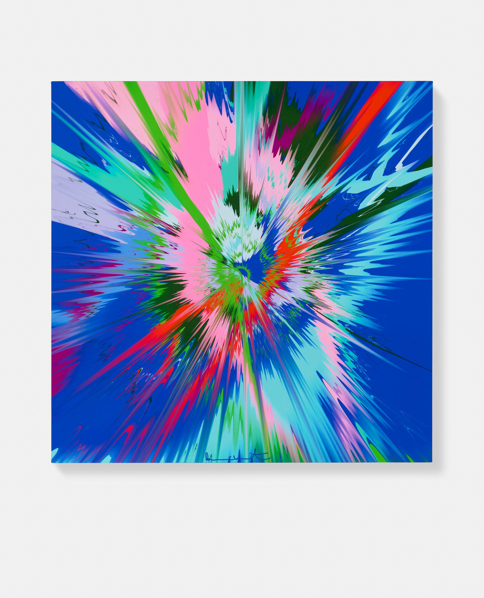 Beautiful, Still Pure, Overjoyed And Delighted Vapor Painting image #1 main image