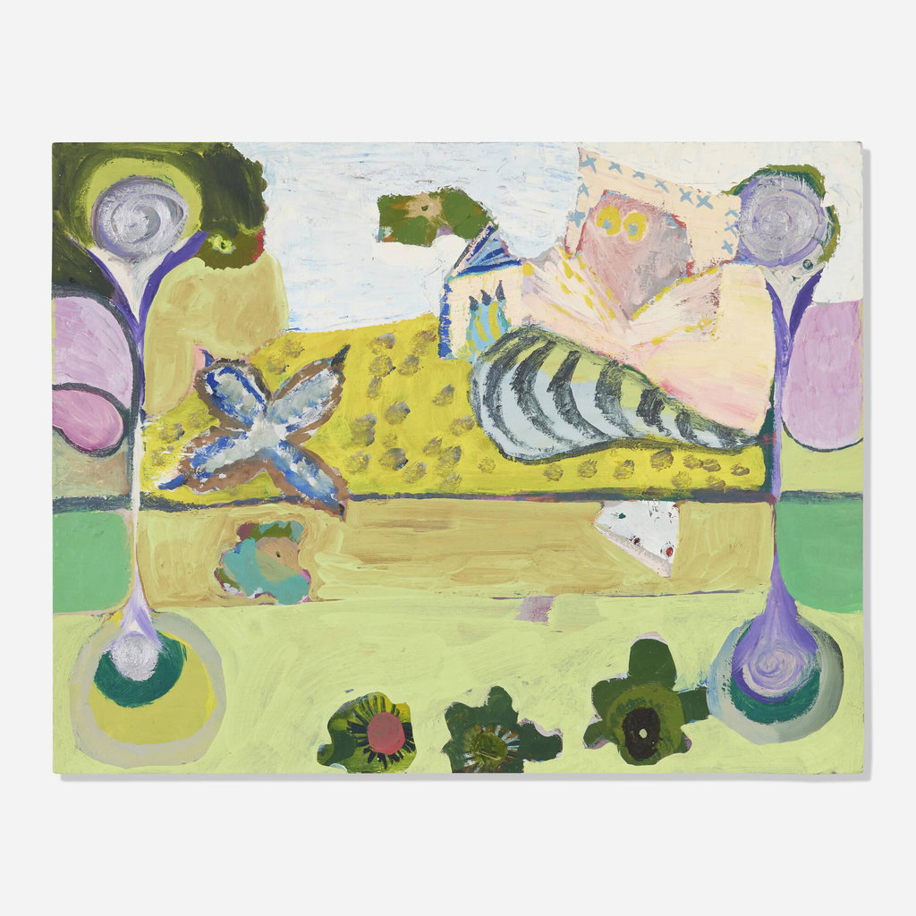 Literary Owl by Daisy Sheff sold for $2,394. Image courtesy of Rago