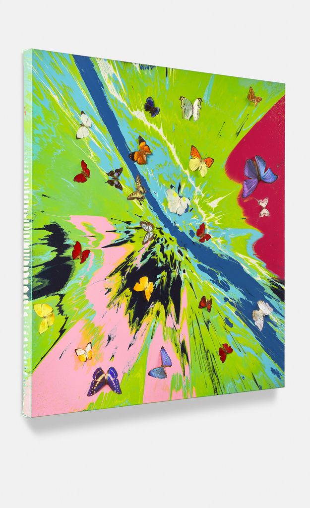 Beautiful and So Utterly Free Painting (with Butterflies) 2