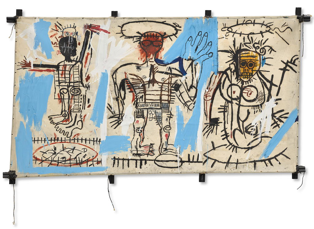 Baby Boom by Jean-Michel Basquiat sold for $23.41m.
Image courtesy of Christie's