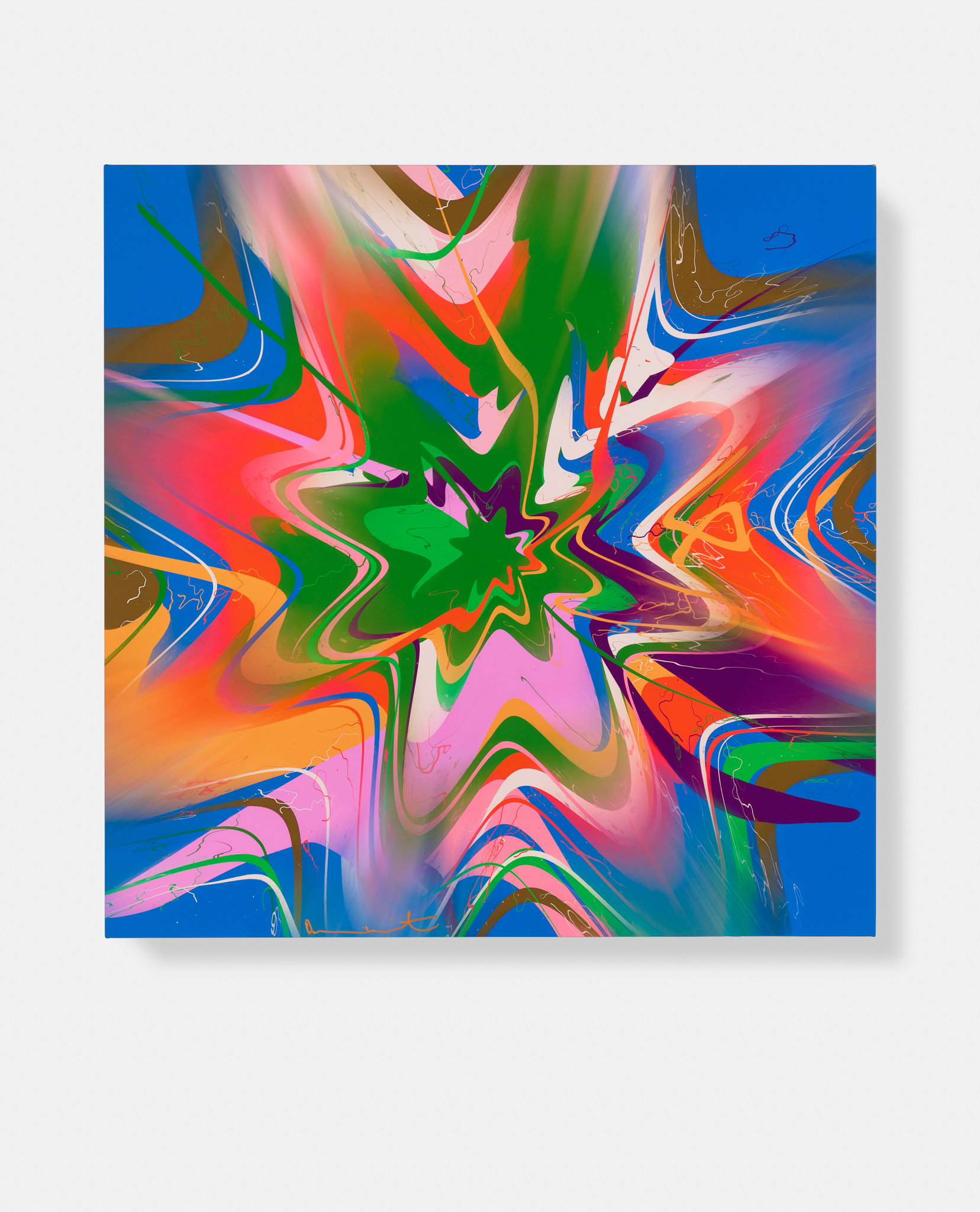 Beautiful, Less Than Ever, Almost Austere, Peculiarly Refined, High And Brave Aura Painting image #1 main image