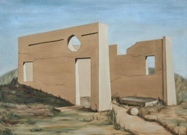 Slaughterhouse (1937). Sold for $100,000 in 2002. Image courtesy of Grogan & Company