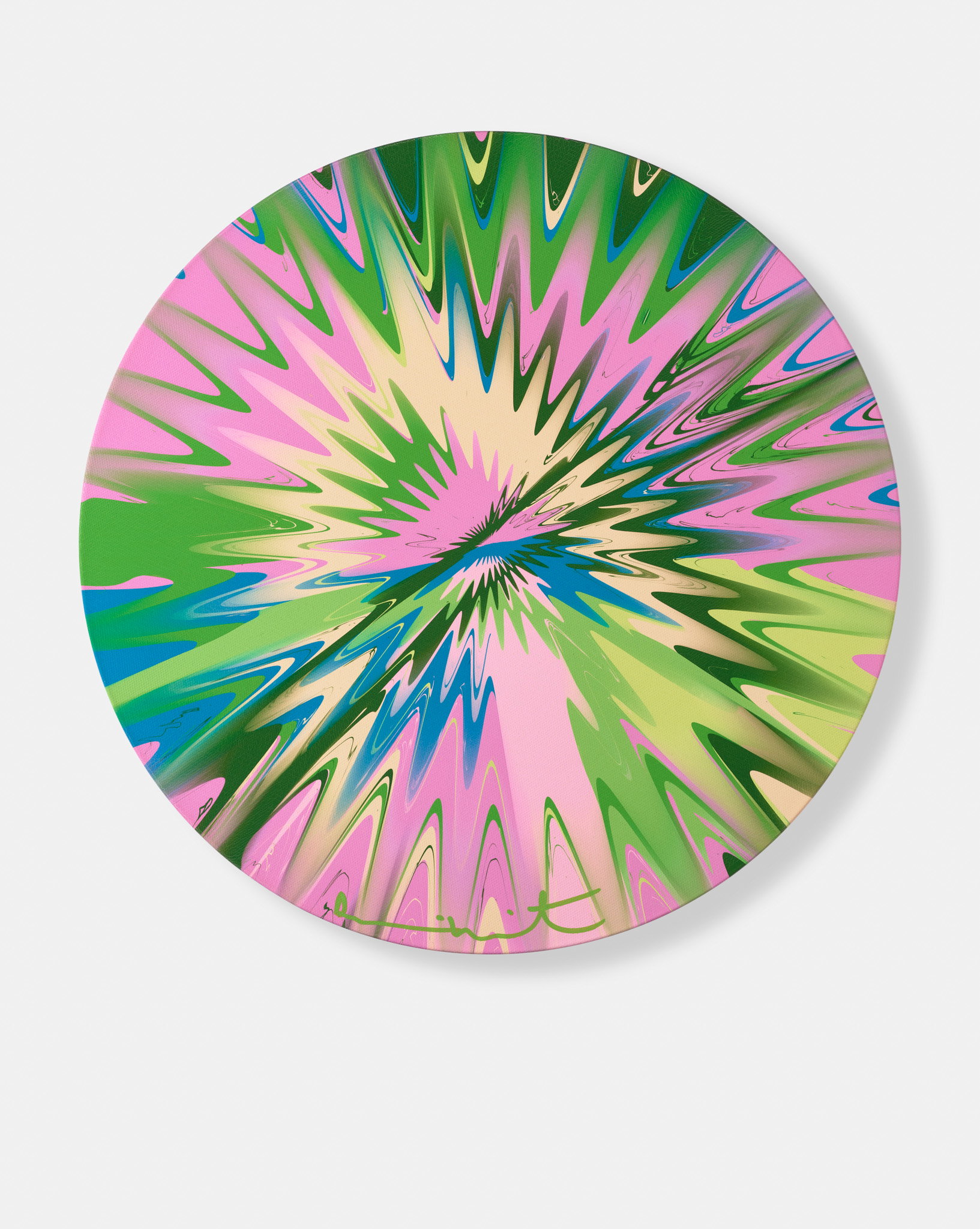 Beautiful, Truly Glorious, Equally Chummy, Yet Familiar, Only Marvellous And Precious Implosion Painting image #1 main image