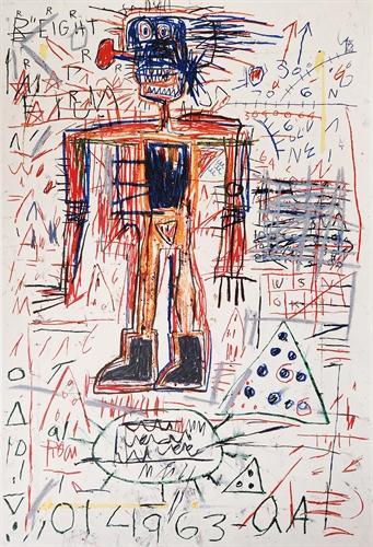 After Jean-Michel Basquiat Work Heads to Auction