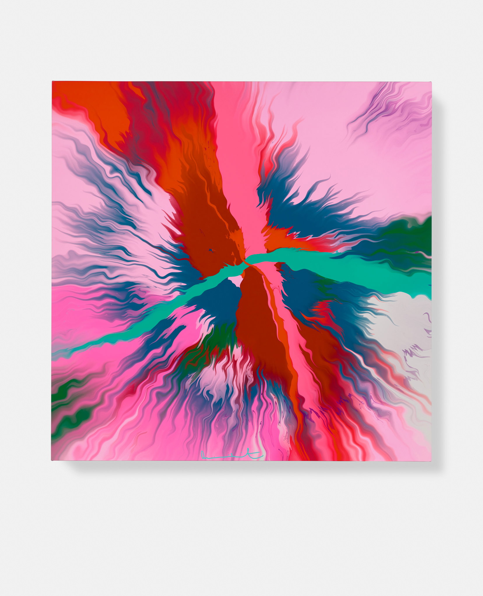 Beautiful, Fruity, Pure Bursting River Painting image #1 main image