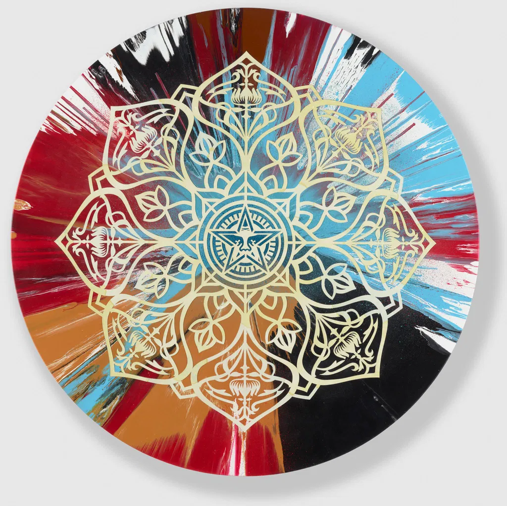 Beautiful Controlling Ornate Mandala 3 Spin Painting