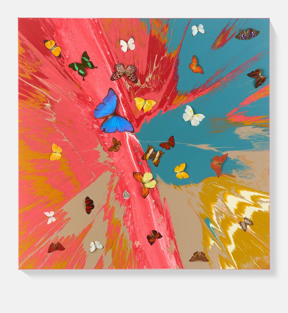 Beautiful In the Mists of Time Painting (with Butterflies) 1 main image