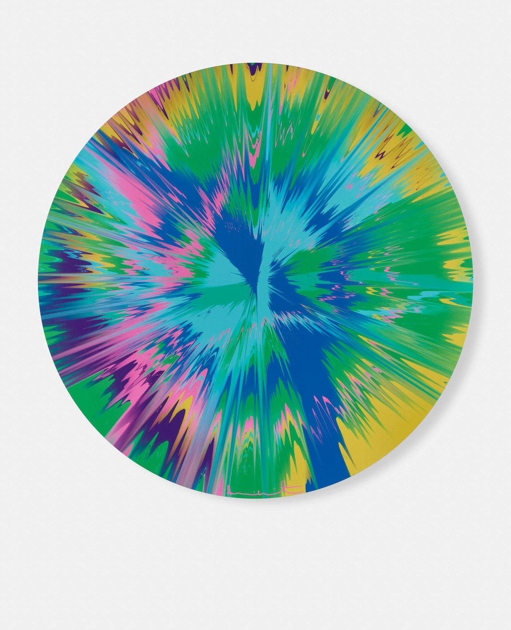 Beautiful, Extra Strong, Extremely Energetic, Most Conciliatory, Too Swift, Pure And Perfect Vapor Painting image #1 main image
