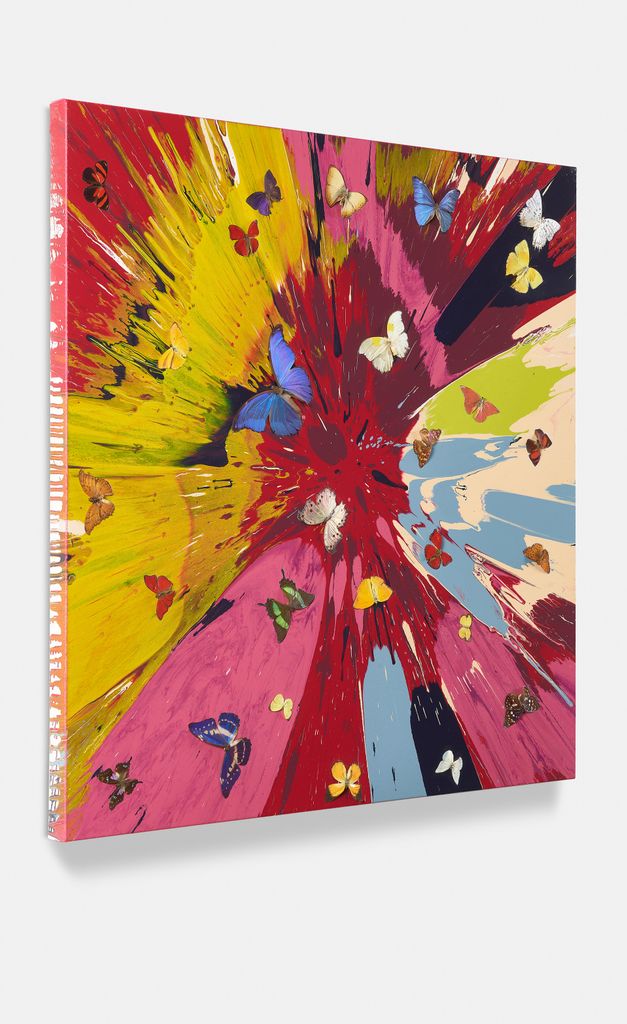 Beautiful We Should Defiantly Have a Dessert Painting (with Butterflies) 2