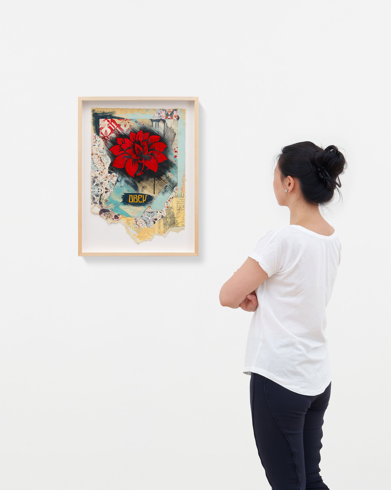 Flower Study with Hirst Butterflies 1 scale image