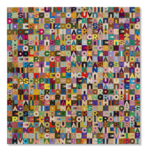 Alighiero e Boetti Work Heads to Auction