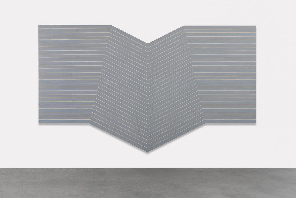 Frank Stella Work Sells for 30% Below Estimate at Auction