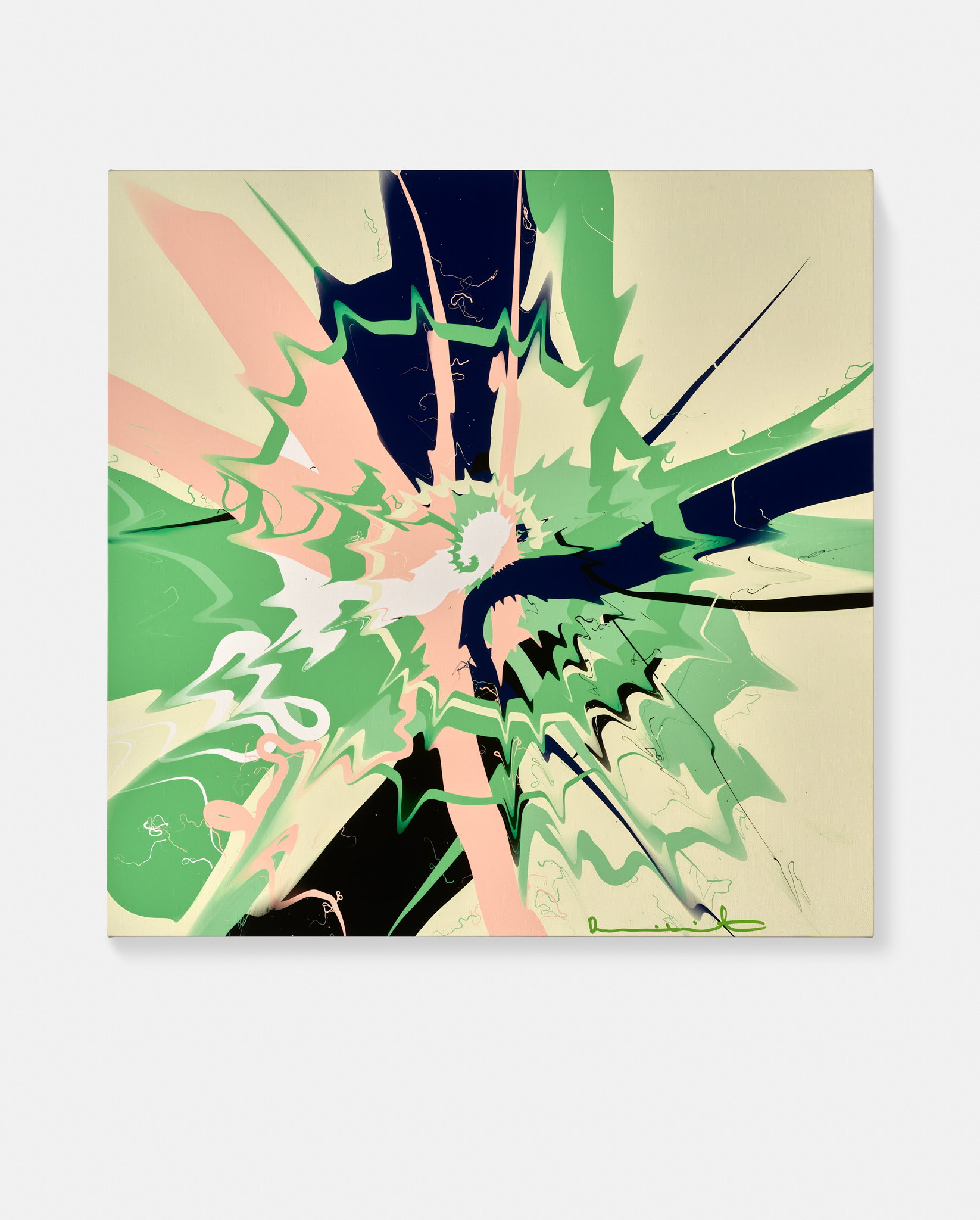 Beautiful, Rather Disconcerting, Less Thrilling, Vague And Fantastic Corkscrew Painting image #1 main image