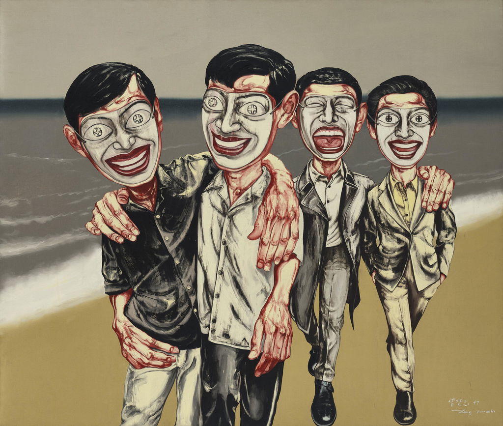 Mask Series No. 4. Image courtesy of Christie's