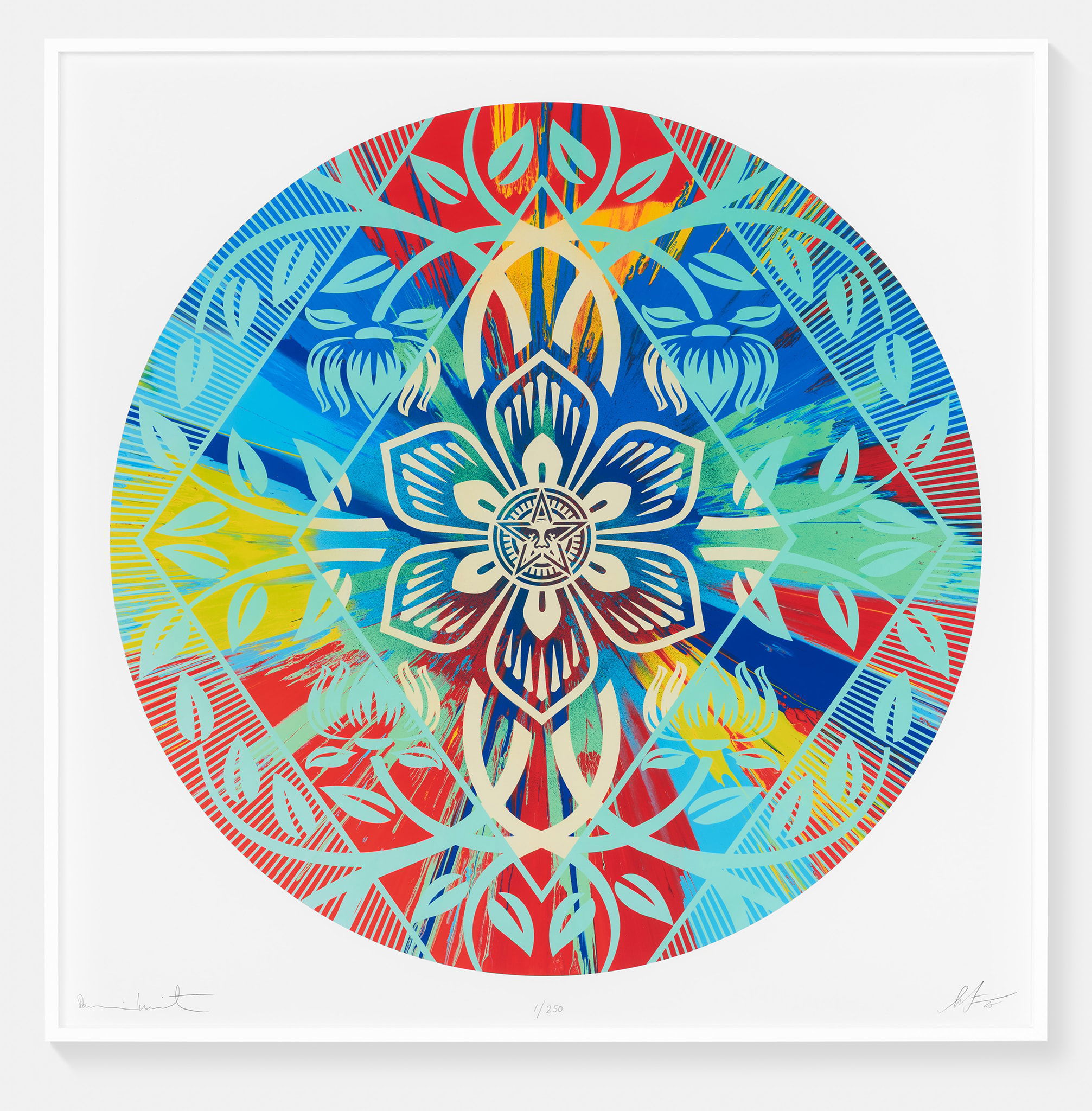 Beautiful Flower Diamond Spin Painting image #1 main image