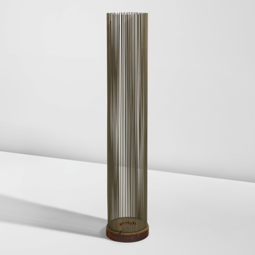 Untitled (Sonambient) by Harry Bertoia sold for $251,600. Image courtesy of Phillips