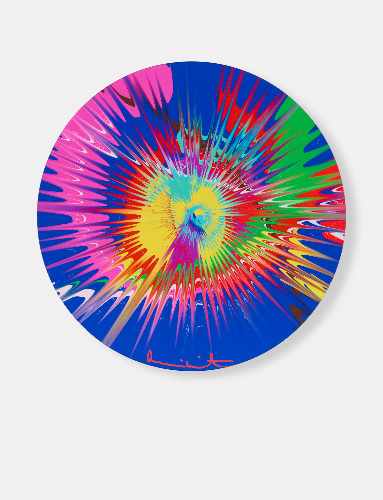 Beautiful, Pure But Ignoble, Exquisitely Capriciously Dignified, Even Lovelier Than Last Year Explosion Painting image #1 main image