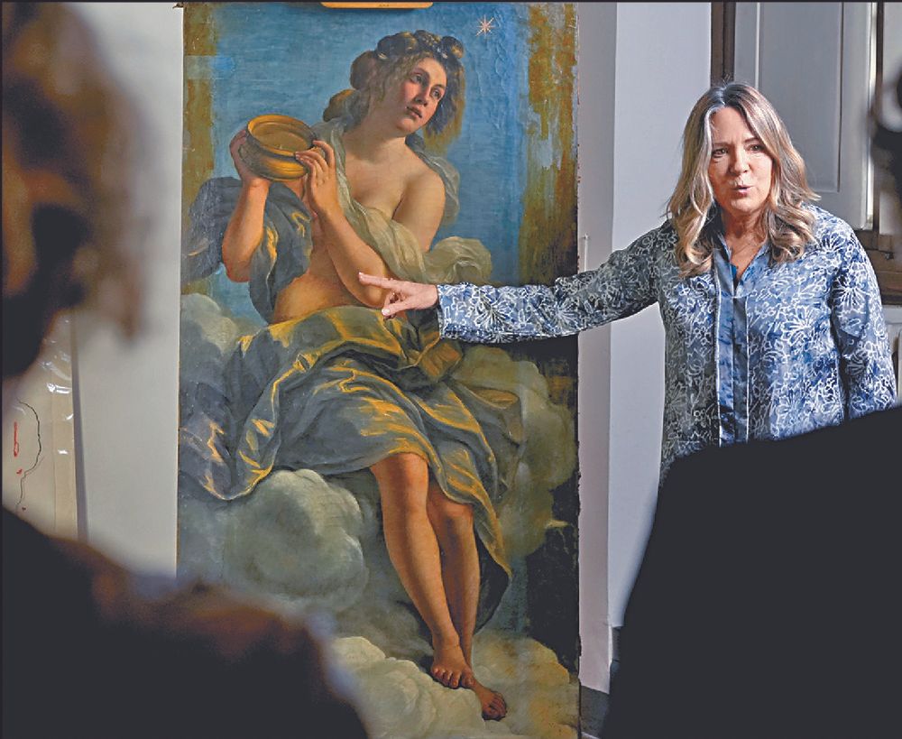 Artemisia Gentileschi's 1616 nude to be unveiled digitally