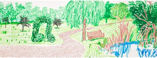 Phillips David Hockney Auction Totals $2.73m