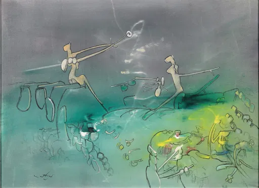 Roberto Sebastian Matta Work with $29,100 Estimate Goes Unsold at Auction