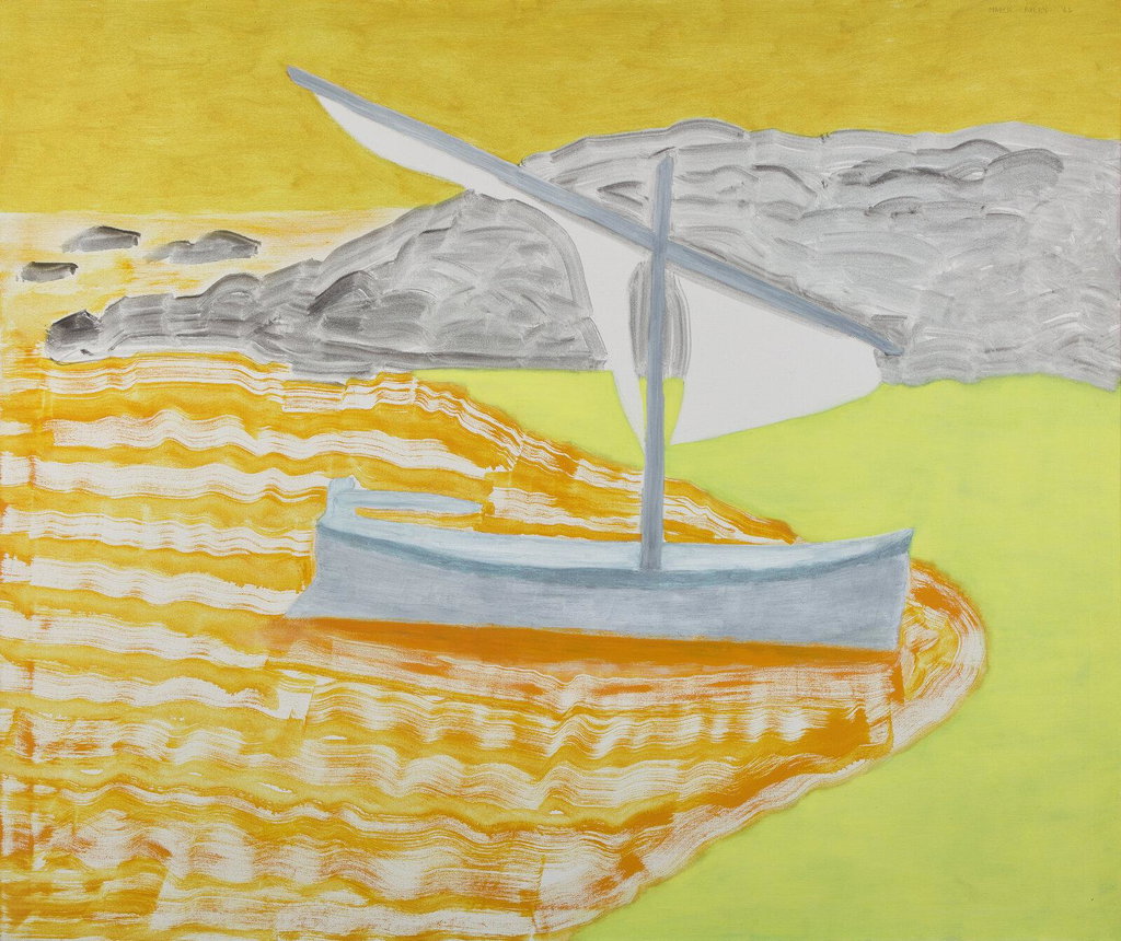 Greek Cove (1966). Sold for $48,000 in 2025. Image courtesy of Freeman's | Hindman