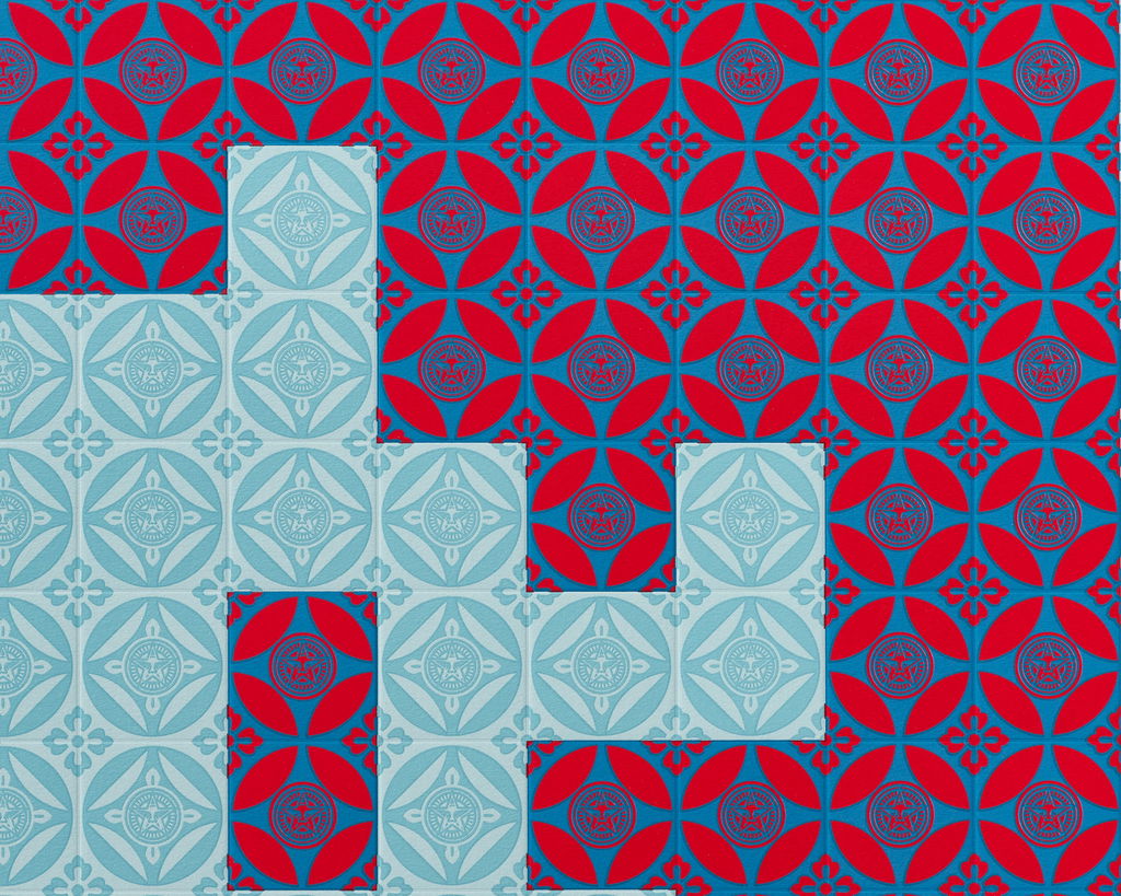Positive Space/Negative Space (Blue/Red) image #3