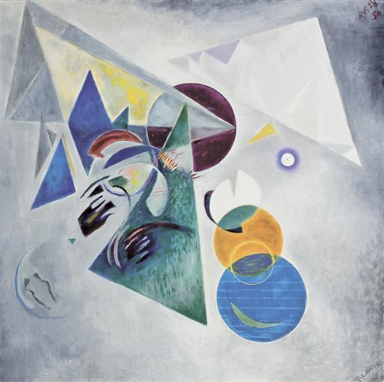 Floating (1945). Sold for $52,800 in 2010. Image courtesy of Shannon's Fine Art Auctioneers