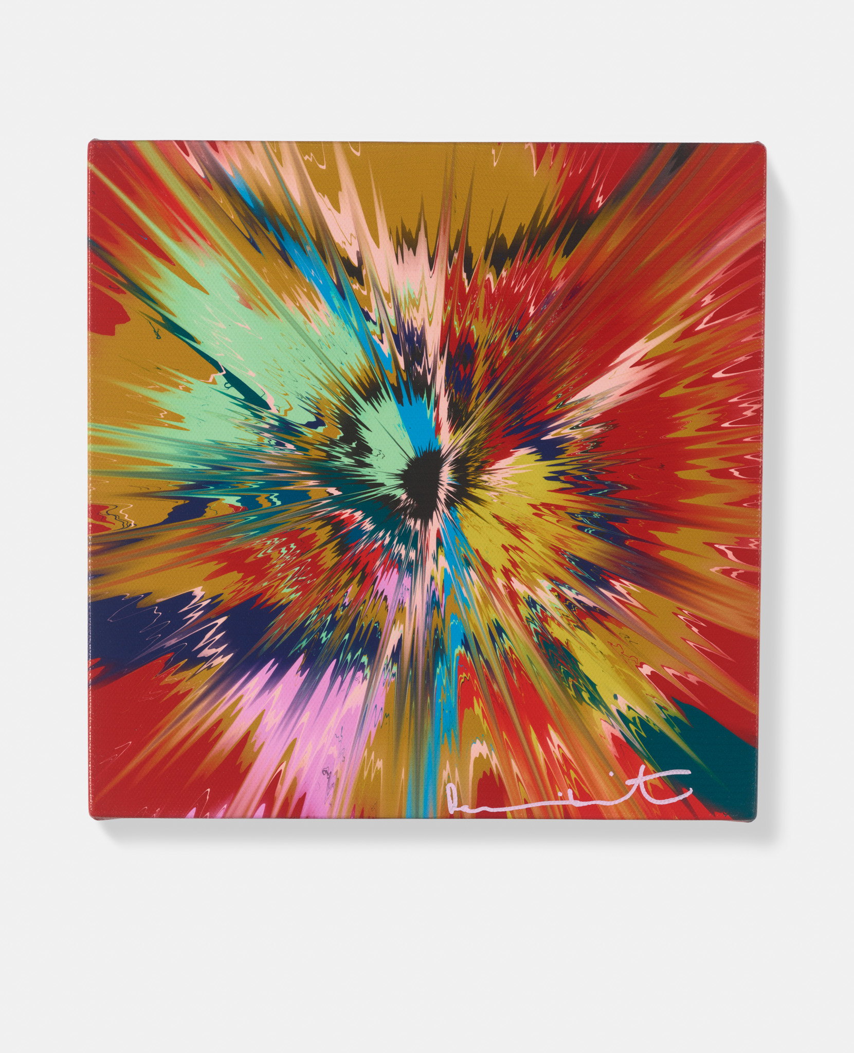 Beautiful, Warmly Grateful, Brave-Hearted Vapor Painting image #1 main image